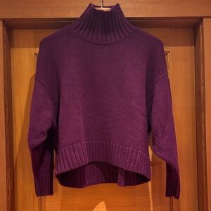 2023 COS Chunky Pure Cashmere Mockneck Sweater, Like New, S